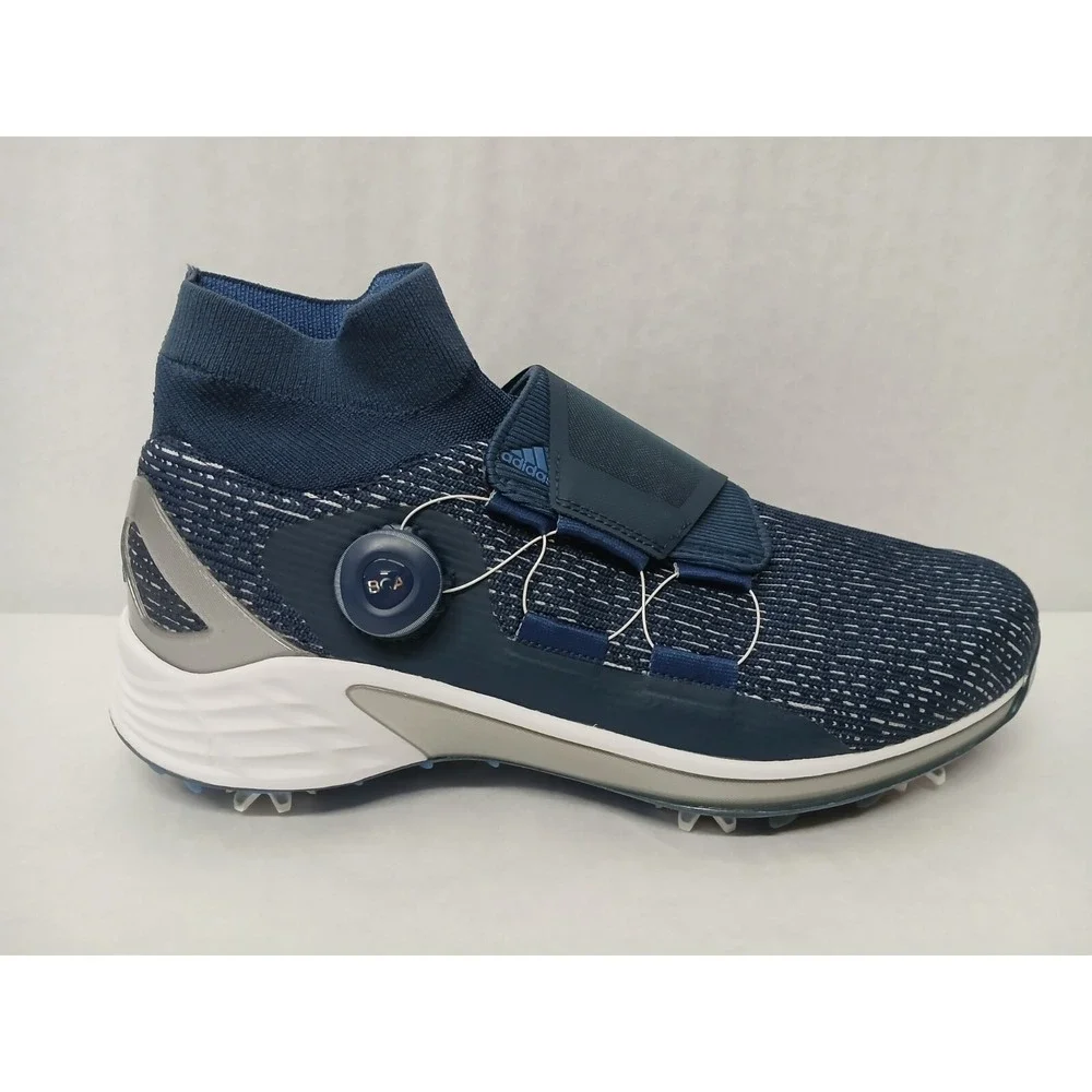 Adidas Men's ZG21 Motion BOA Waterproof Golf Shoes‎ H68593 Crew Navy Sz 10.5
